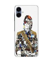 Maniacase Case For Samsung Galaxy A06 Michael Jackson Legend juoda