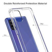 For Samsung Galaxy A21S A51 A71 A01 A11 A21 A31 A41 Case Shockproof Airbag Clear Soft Phone Cases For Samsung M30S M11 M31 M215F M115F TPU Cover Samsung Galaxy A01