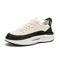 Retro Yellow Men Fashion Sneakers Autumn Designer Mens Platform Shoes Comfortable Casual Sports Shoes Men zapatillas de hombre 39
