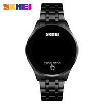 Brand Strength Merchant Fashion Simple Touch Screen Men's LED Stainless Steel Electronic Watch juoda