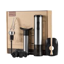Elektrinis vyno dekanteris ir atidarytuvas su konservavimo kamščiu - Ideali dovana Sommelier Set No. 5