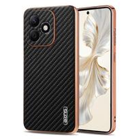 for HONOR 90 Lite Magic 6 Pro X50i X60i Case Carbon Fiber Texture PU Leather Cover for Huawei Mate 70 60 Plate Soft Shell Funda for Mate 70 Pro juoda