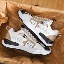 Fashion breathable men's shoes 2024 new mesh sports casual shoes outdoor running design versatile Forrest Gump shoes 39 balta