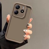 For Xiaomi Redmi Note 14 5G Case Redmi Note14 4G Phone Case Note14 5G Matte Back Cover Skin Feel Protection Shockproof case For Redmi Note14 4G gray