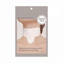 MARSHIQUE Wrinkle Repair Wrinkle Patch 5 types, choose 1 (between eyebrows, nasolabial folds, forehead, neck) 4 hydrogel neck patches white