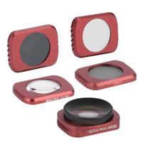 5 vnt. Plataus kampo 12,5X makro žvaigždžių CPL ND16 objektyvo filtrų rinkinys, skirtas DJI Osmo Pocket gray