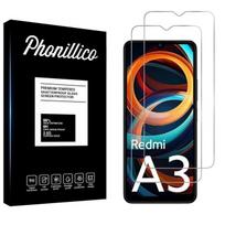 Tempered Glass Film for Xiaomi Redmi A3 [Pack 2] Phonillico® Screen Protector