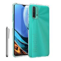 Coque - VCOMP - Xiaomi Redmi 9T/9 Power - UltraSlim - Transparent - Stylet inclus