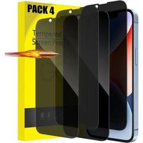 [4 pieces] Anti-spy Tempered Glass for iPhone 14 (6.1 )