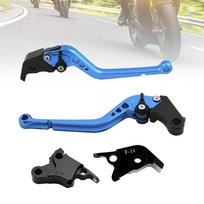 Long Clutch Brake Lever fit for CFMOTO 700CL-X Sport 2021-2022 mėlyna