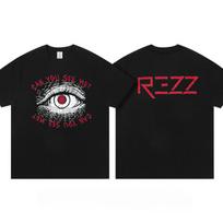 REZZ Top 100 Dj Clothes Around EDC Wear Short Sleeve T-shirt Pure Cotton Fashion Casual Men's and Women's T-shirt S