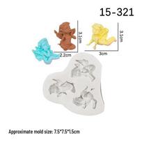 Angelų sparnų aromaterapijos gipso forma - Puokštės forma