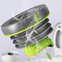 Toilet Drain Pipe Sealing Ring Wax Gasket with Seal Strip Elastic Leakproof for