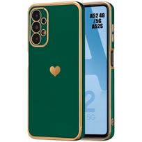 Case - BOOLING - for Samsung Galaxy A52 - Night Green - Shockproof - Flexible - Luxury žalia