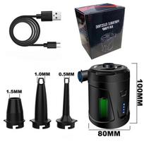 5000mAh Inflatable Electric Air Pump Mini Wireless Air Compressor Portable Fast Inflation/deflation Pump Sofa Mattress Pool Toy Battery Powered juoda