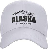 Alaska Rocky Mountains Colorado Baseball Cap Unisex Adjustable Relaxed Dad Hat for Unisex Women Sports Outdoor Casual Unisex One Size