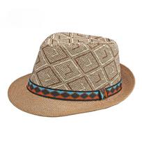 Golexury Vyriška skrybėlė Austa šiaudinė skrybėlė nuo saulės Atsitiktinė su sagtimi Paplūdimio saulės balta vestuvių juoda juosta Fedora Jazz skrybėlė Panama kepuraitė