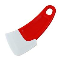 Baking Spatulas Cream Butter Cake Batter Scrapers Multi-functional Scraper Spatula Brush Easy Clean Baking Utensils raudona