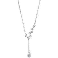 Constellation Tassel Star Necklace Female Tide Flash Diamond Pendant Big Dipper Collarbone Chain Fairy