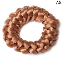 Perukas arklio uodega Galvos juostelė Elastingas audimas pynė Plaukų kilpos Guminė juostelė Šukuosena Fiksatorius Stiliaus įrankiai Plaukų aksesuarai beige