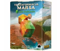 Strateginis stalo žaidimas „Terraforming Mars: Kauliukų žaidimas“, lenkų kalba
