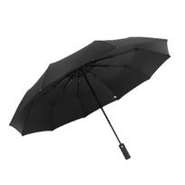 Kompaktiškas skėtis Juodas Automatinis dizainas Atsparus UV spinduliams Tvirtas rėmas Kelioninis skėtis kuprinei black