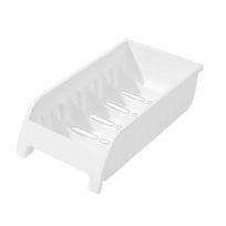 Japanese Kitchen Dish Storage Rack Plastic Dish Drying Rack Kitchen Utensil Storage Bowl Holder white