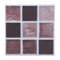 18pcs Mosaic Tile Transfer Stickers Bathroom Kitchen DIY Home(10cm*10cm)(MTS009)