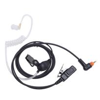 2 Way Radio Earpiece with Mic Wireless Surveillance Headpiece Acoustic Tube Headsetfor SL1M SL1K