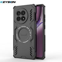 KEYSION Hollow Heat Dissipation Case for OnePlus 13R 5G Silicone+PC Magnetic Cooling Shockproof Phone Cover for 1+ Ace 5 Pro 5G for OnePlus 13R juoda