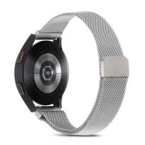 Milanese Loop dirželis Samsung Galaxy watch 7 6 5 pro/4/classic/3/Active 2 40mm/44mm apyrankė Huawei GT/2/2e/3/4 20mm 22mm dirželis 20mm sidabras