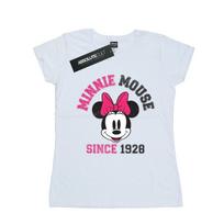 Disney Womens/Ladies Mickey Mouse Since 1928 Cotton T-Shirt L balta
