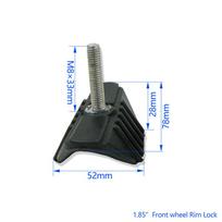 New Rim Lock 1.85inch Inner Tire Lock Motorcycle Wheel Clip For Honda Suzuki Yamaha