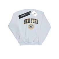 Disney Womens/Ladies Mickey Mouse New York Seal Sweatshirt XXL balta