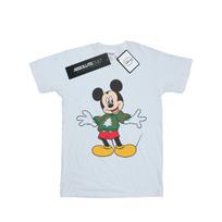 Disney Mens Mickey Mouse Christmas Jumper Stroke T-Shirt XXL