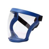 Pilnas veido skydelis Skaidrus Apsauginis Veido Skydelis nuo Rasojimo su Reguliuojama Juostele Daugkartinio Naudojimo Didelės Raiškos Plastikinis Veido Apsaugas Suaugusiems blue