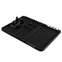 Multifunctional Non-Slip Car Dashboard Mat GPS Phone Mount Holder Card Storage Silicone Pad ADM