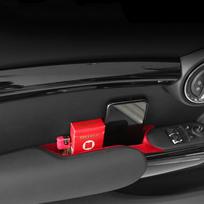 Original Car Door Storage Box For MINI Cooper S F55 JCW F56 ABS Plastic Auto Door Handle Organize F56-2