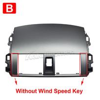 Center Dash A/C Air Conditioner Central Air Outlet Panel Grill Cover For Toyota Corolla Altis 2008 2009 2010 2011 2012 2013 without wind key