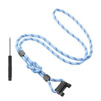 Patvarus vaikiškas laikrodžio dirželis Vaikams skirti išmaniųjų laikrodžių dirželiai, skirti Huawei 3S/3Pro/4X/5Pro Lauko veiklai 4X/5Pro-skyblue