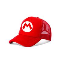 Super Mario Bros. Children's Peach Princess Mesh Sun Hat red