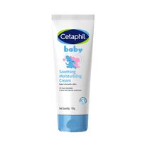 Cetaphil Baby raminamasis drėkinamasis kremas 100 g naujagimiams ir kūdikiams | 48 val. drėkinimas ir 8 val. odos barjero apsauga | Su glicerinu, saulėgrąžų sėklų aliejumi blue