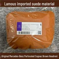 Mercedes-Benz automobilio galvos atramos ir juosmens atramos pagalvė S klasės, Maybach, E300L, GLC modeliams Single Lumbar Support High-end Suede