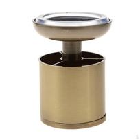 50x100mm Metalinis Baldų Postamentas Spintelės Lovo Stalo Sofos Kojų Pėdos Stovas Auksinis
