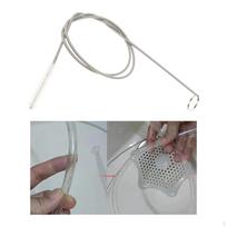Long Pipe Cleaner Flexible Tube Cleaning Brush Fridge Tool, Stainless Steel Kitchen Drain