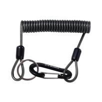 Duty Elastic Coil Safety Rope Key Cord Key Lanyard Fishing Coiled Lanyard Fishing Lanyard Fishing Missed Rope Wire Spring Rope