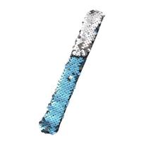 Colorful Sparkling Mermaid Slap Bracelet Glitter Bracelet Ornament Supplies for Home Festival Party Kids Playing Toy