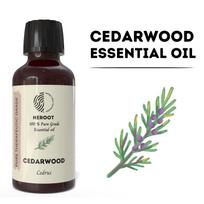 Heroot kedro medienos eterinis aliejus | Grynas kedro medienos aliejus | Aromatinei veiklai Volume=10ml