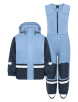 Didriksons - Boardman Kids' Set Galon® - Lietaus drabužių komplektas - Mėlyna