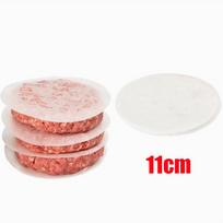 Kitchencraft Mėsainių gaminimo formelė Nelipnus kepimo popierius Jautienos mėsos presui Hamburg 11CM (40PCS)